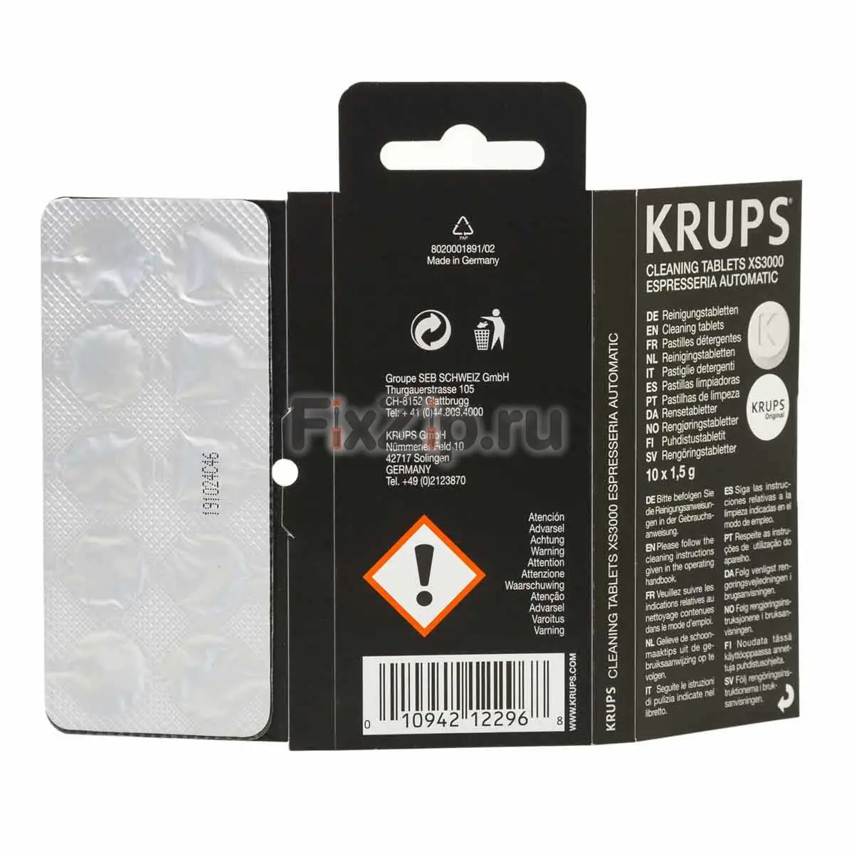 Таблетки Krups XS3000 |
