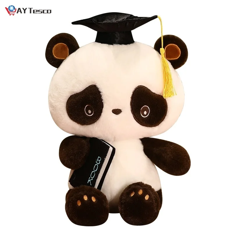 

Plush Doctor Panda Graduation Plush Toy Stuffed Soft Animals Panda Soft Doll Kids Toys Gift for Graduates Christmas gifts