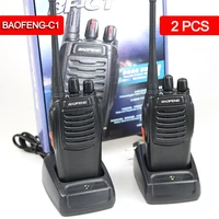 2pcs baofeng bf c1 walkie talkie 888s uhf 5w 400 470mhz bf888s bf 888s h777 cheap two way radio with h 777 talkie walkie