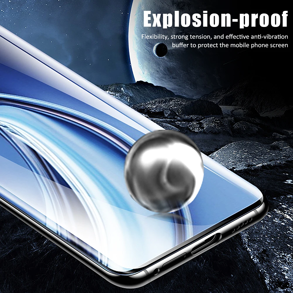 3 в 1 для Xiaomi Mi 10 Note Mi10 Pro Lite Гидрогелевая мягкая пленка Note10 защита экрана стекло