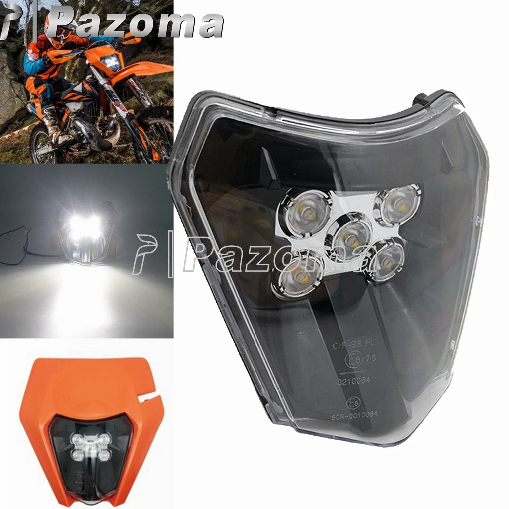 Мотоциклетная светодиодная фара EXC светодиодный головная лампа для SX SX-F XC XC-W FC FE FX