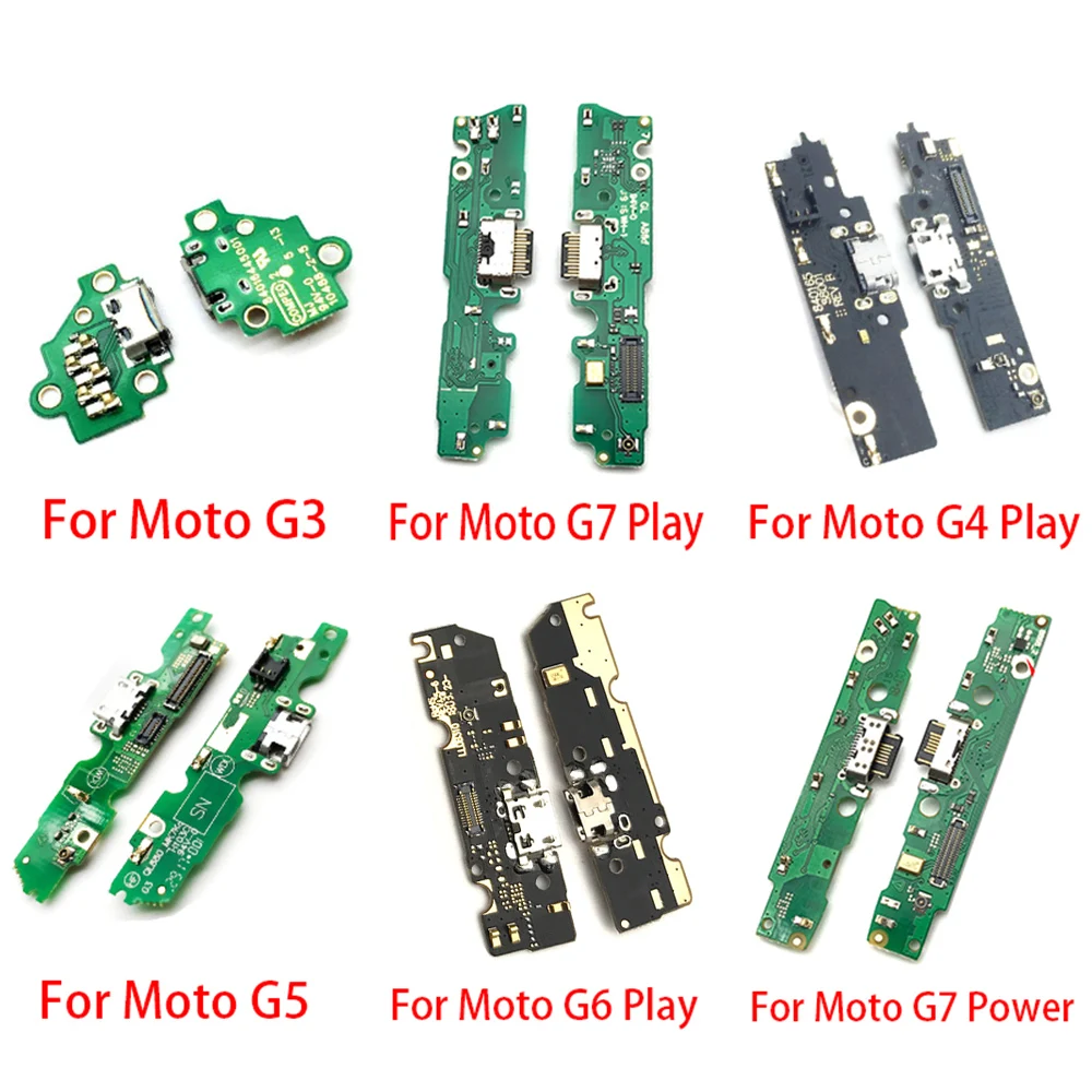 USB разъем для зарядки гибкий кабель Motorola Moto G3 G5 G4 G8 G9 Plus G7 G6 Play One Vision Action Power