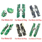 USB-разъем для зарядки, гибкий кабель для Motorola Moto G3 G5 G4 G8 G9 Plus G9 G7 G6 G8 Play One Vision Action Power Lite