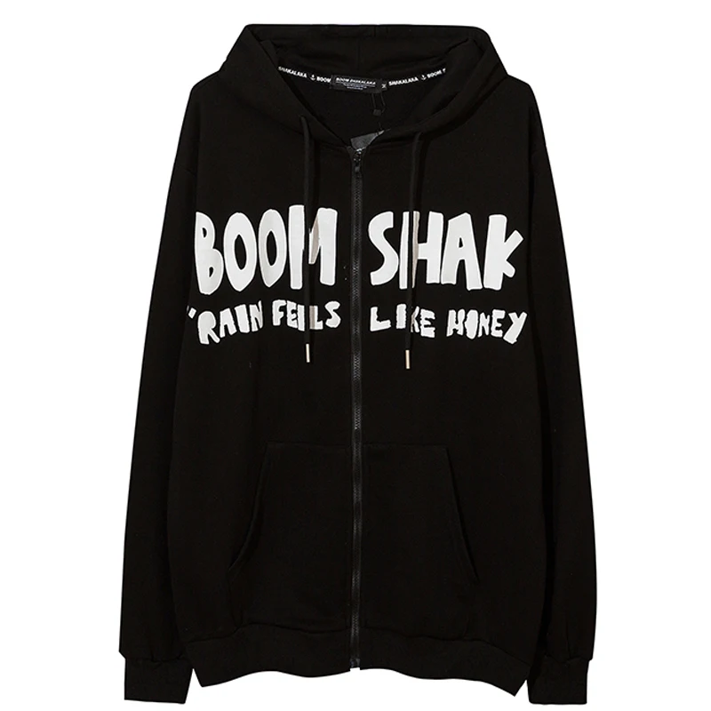 

Мужская толстовка с капюшоном и надписью, Свитшот унисекс, Осенний пуловер оверсайз в стиле ретро, 100% хлопок, парная толстовка с капюшоном н...