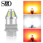 T20 светодиодный W215W 7443 W21W 7440 PY21W P21W светодиодный BAY15D BA15S BAU15S светодиодный светильник для автомобиля P215W указатель поворота 1156 3157 P27W лампа