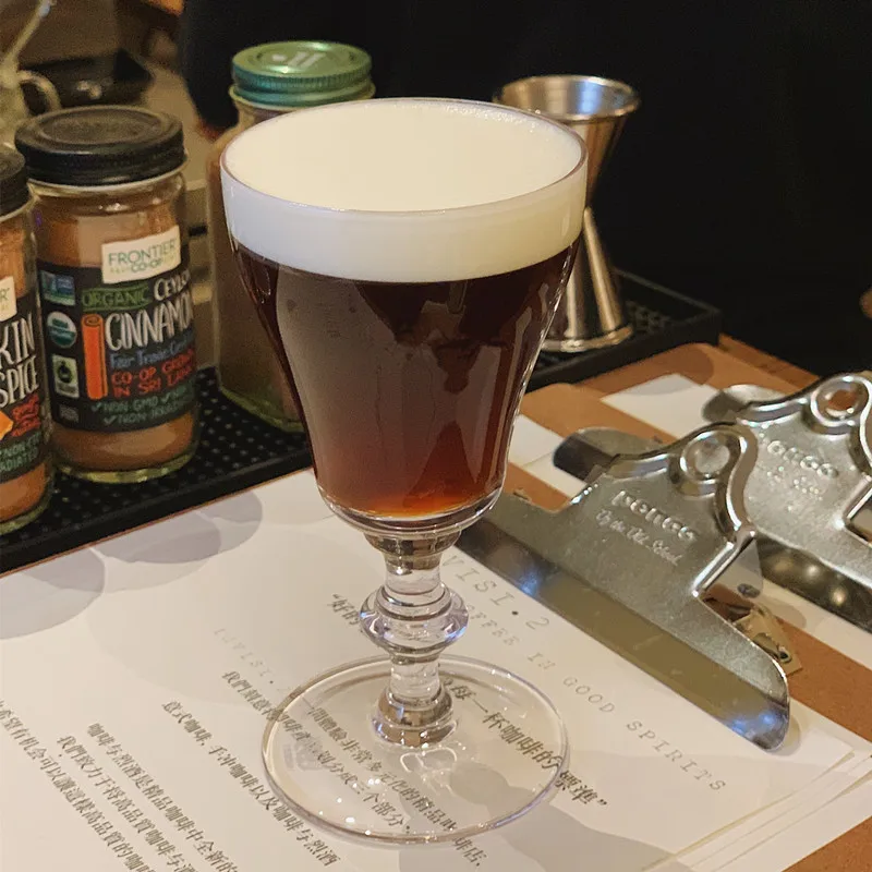 2 шт. набор креативных стеклянных коктейльных бокалов