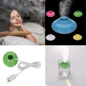 Flying Saucer Humidifier USB Humidifier Portable Mini Humidifier Water Hydrator Office or Household Air Purifier Mini Mist Maker