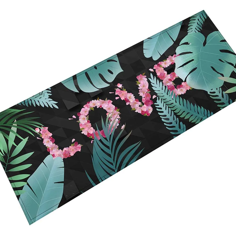 Zeegle длинный кухонный коврик для двери нескользящий ковер ванной комнаты 3D в