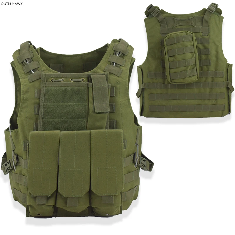 

Tactical Plate Carrier Vest Molle Assault Vest Outdoor Men Airsoft Hunting Gear Paintball Protective Vest Military Equipment