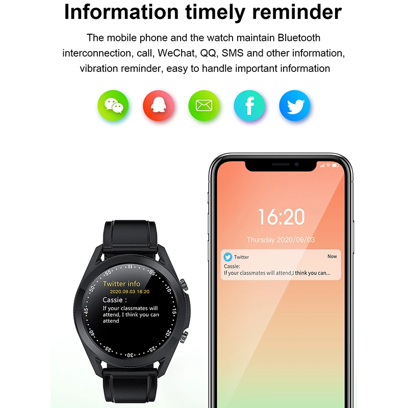 

Smart Watch Bracelet Women Call Sports Smartwatch Full Round HD Touch Screen Heart Rate Male Smart Watch Waterproof Smartwatch