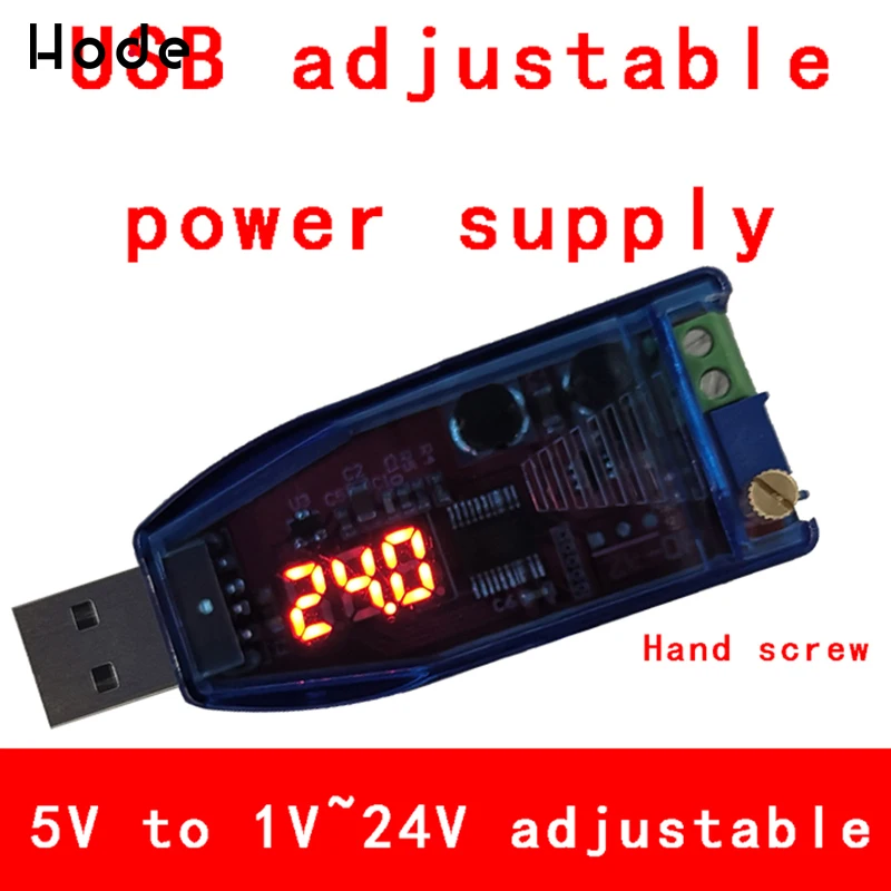 DC-DC 5V до 3 V 9V 12V 24V USB Шаг вверх/вниз Питание Модуль Регулируемый повышающий