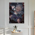 Thunderbold Killua Hxh Hunter X охотничий плакат холст с рисунком аниме, художественное украшение для гостиной, современный декор, картина в подарок
