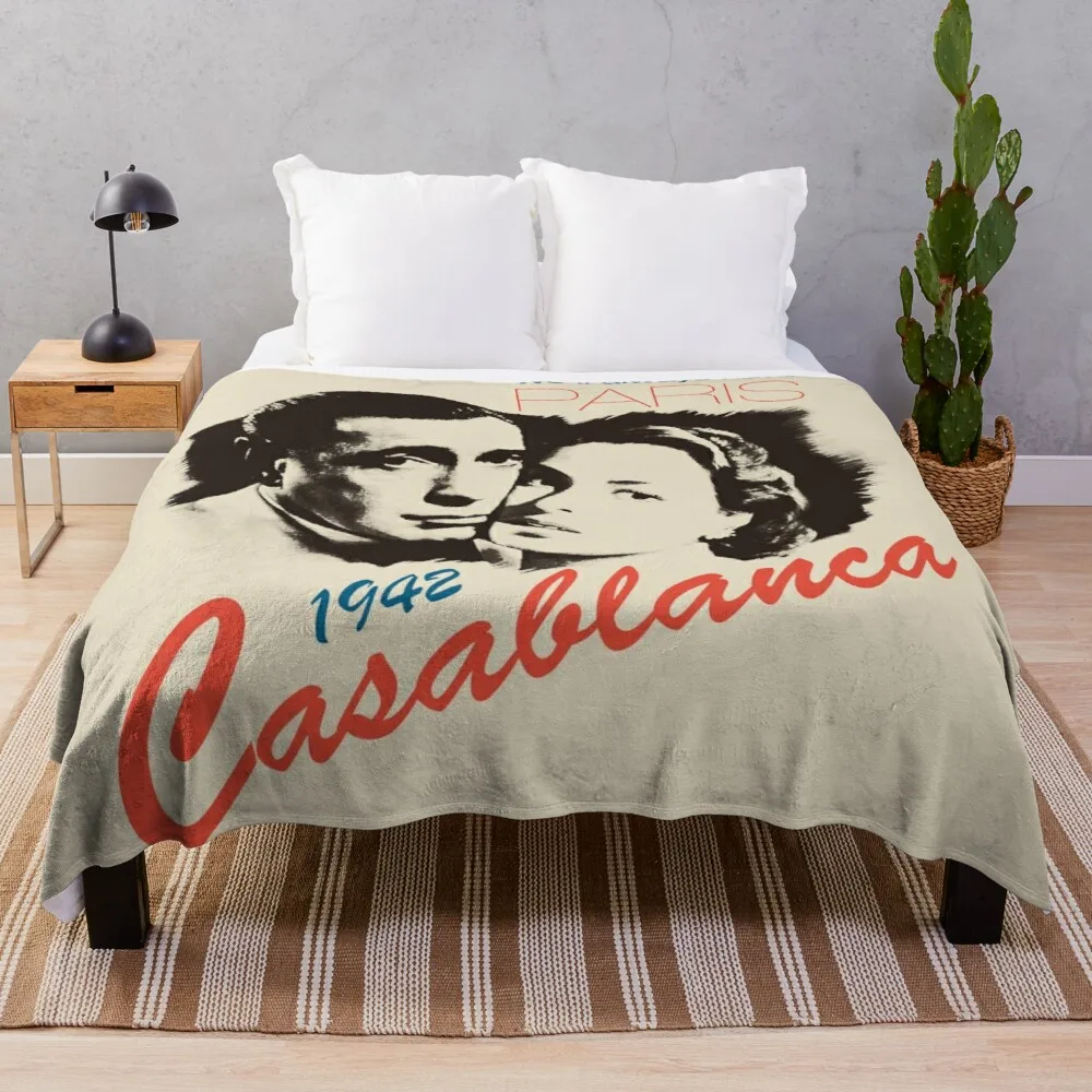 

Casablanca Blanket Baby Blanket Throws on Bed/Crib/Couch 150x200CM adult Baby Girls Boys Kids Gift Christmas