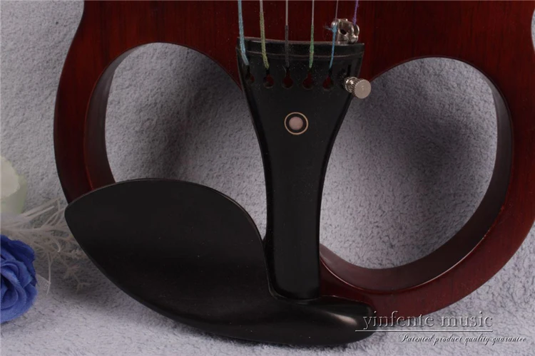 6 струн 4/4 электрическая скрипка бесшумный звукосниматель тонкий тон части