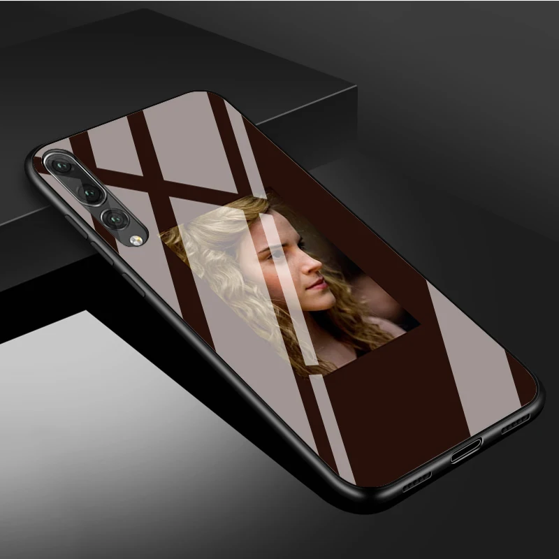 Эмма Ватсон чехол для телефона из закаленного стекла Huawei P20 P30 P40 Lite рro Psmart Mate 20 30