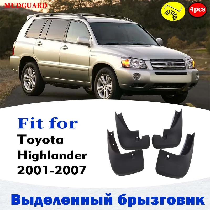 2001 2007 Брызговики для Toyota xu20 Highlander крыло брызговиков брызговик защита