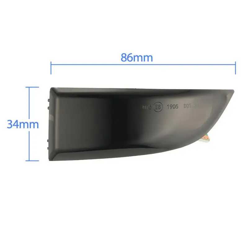 

2pcs Car LED Lights Dynamic Side Turn Signal Light Blinker Indicator For Renault Megane MK3 Scenic Fluence Latitude Accessories