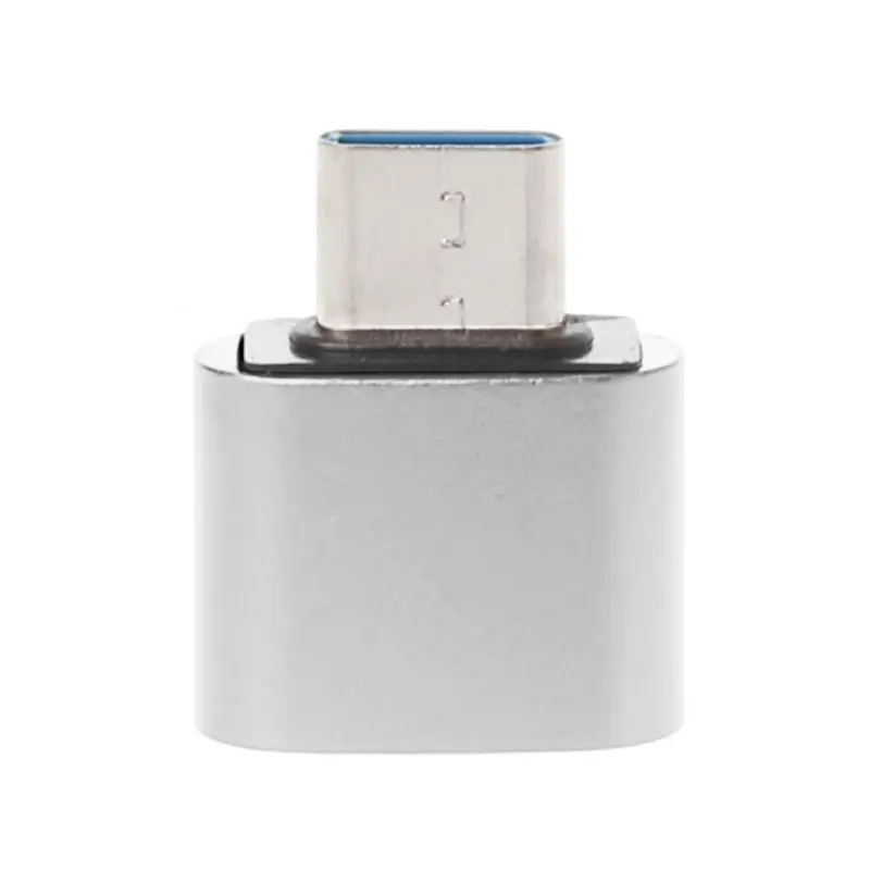 Металлический USB C 3 1 Type папа к 2 0 Женский OTG адаптер для синхронизации данных Samsung S9