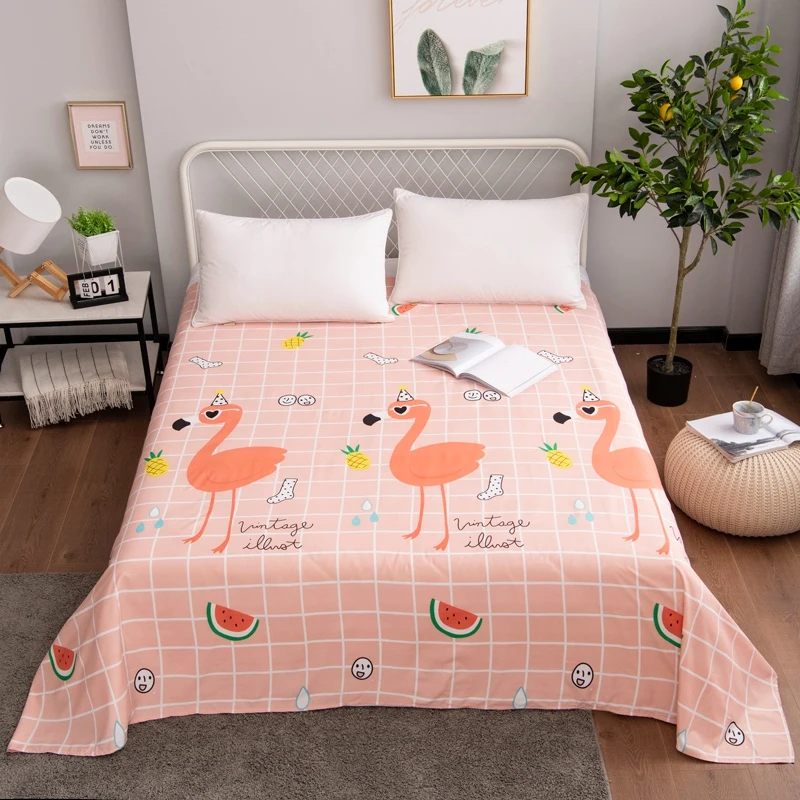 Yaapeet постельное белье с цветочным принтом защитный матрас покрывало плоская