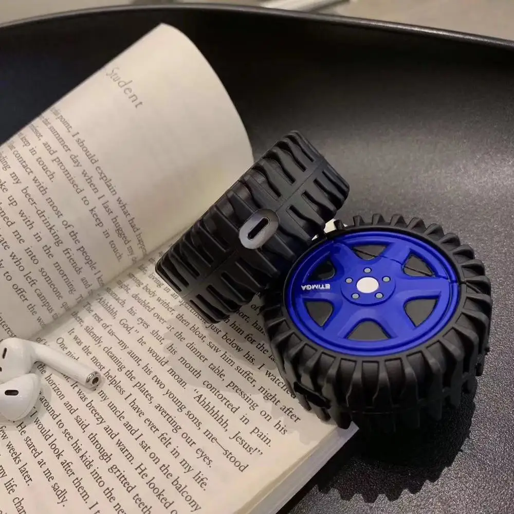 Забавный 3D милый автомобильный модный силиконовый мягкий чехол для гарнитуры Apple