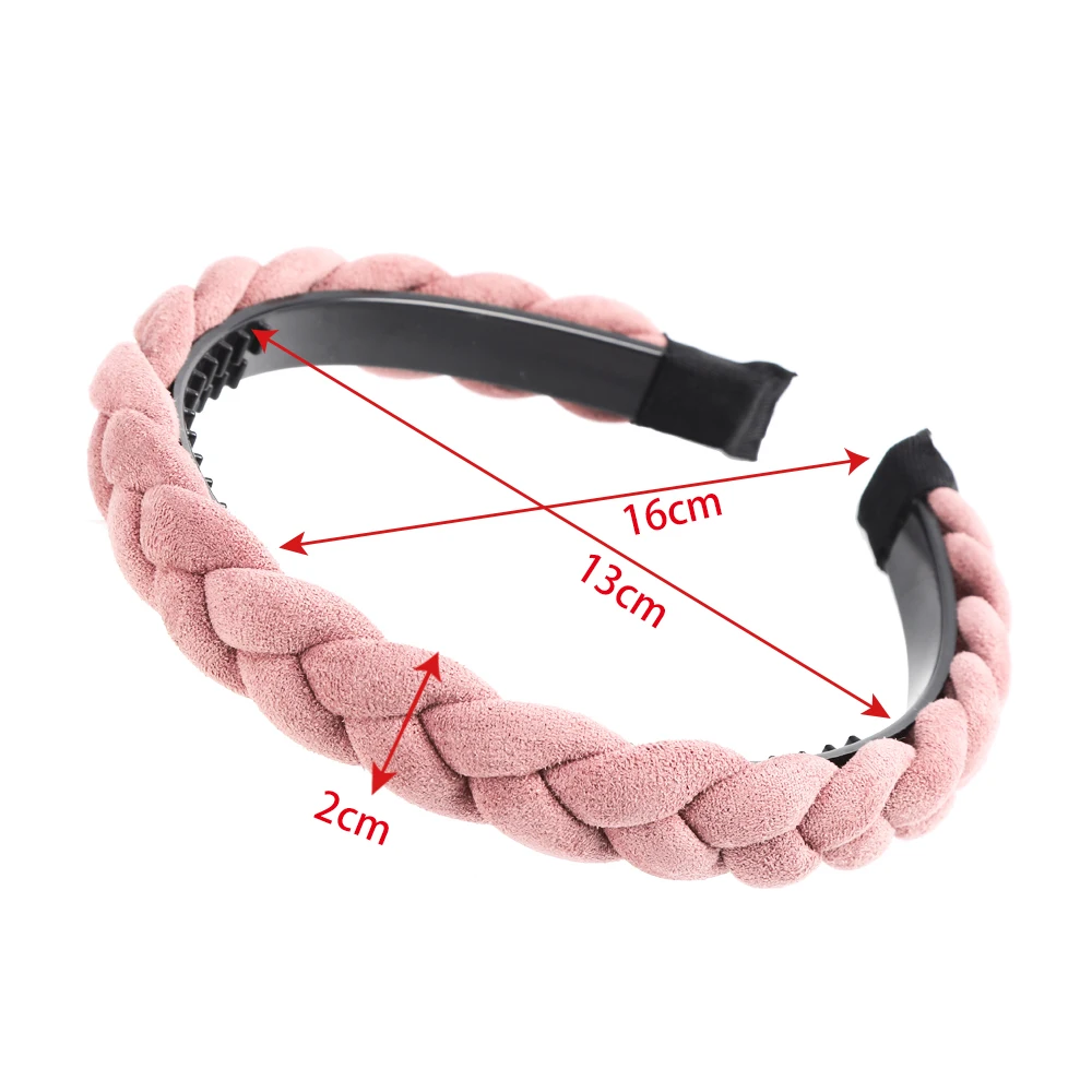 Новинка Женский ободок Haimeikang с перекрестным узлом твист для взрослых Осень-зима |