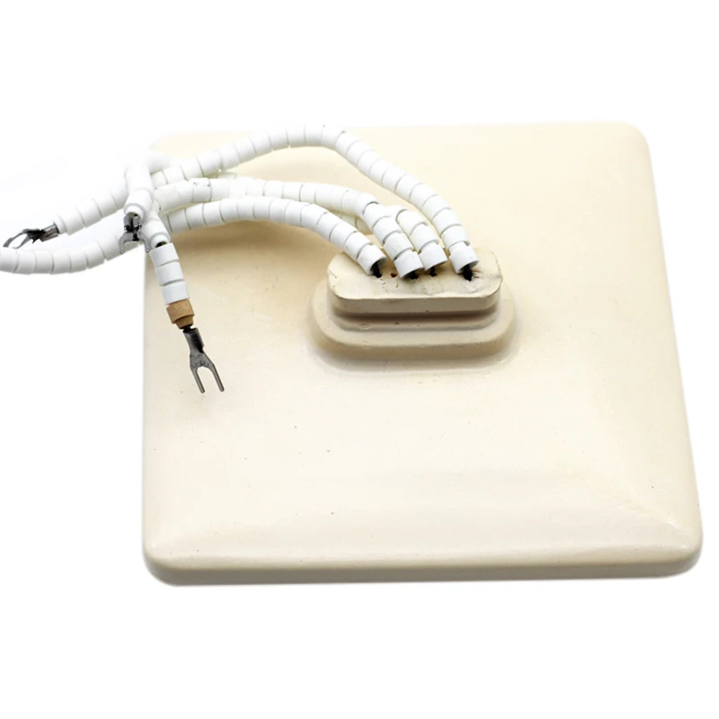 ИК инфракрасный верхний нагреватель керамическая нагревательная плита 120x120 мм 220