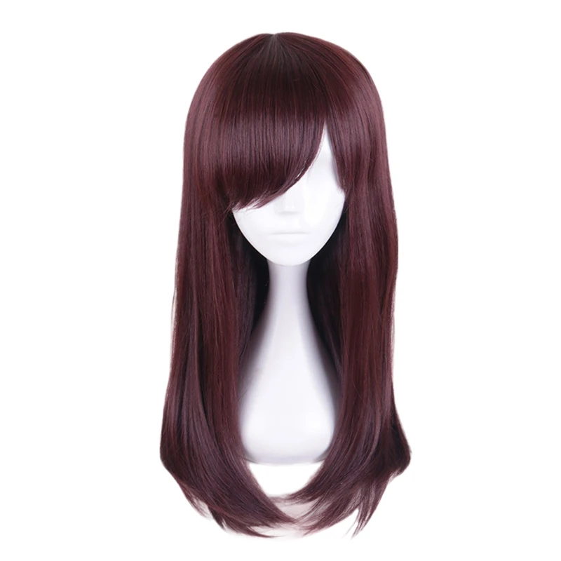 

DVA D.va Brown Wig Cosplay Costume OW Hana song Wig Peruca DVA Role Play Women Wigs