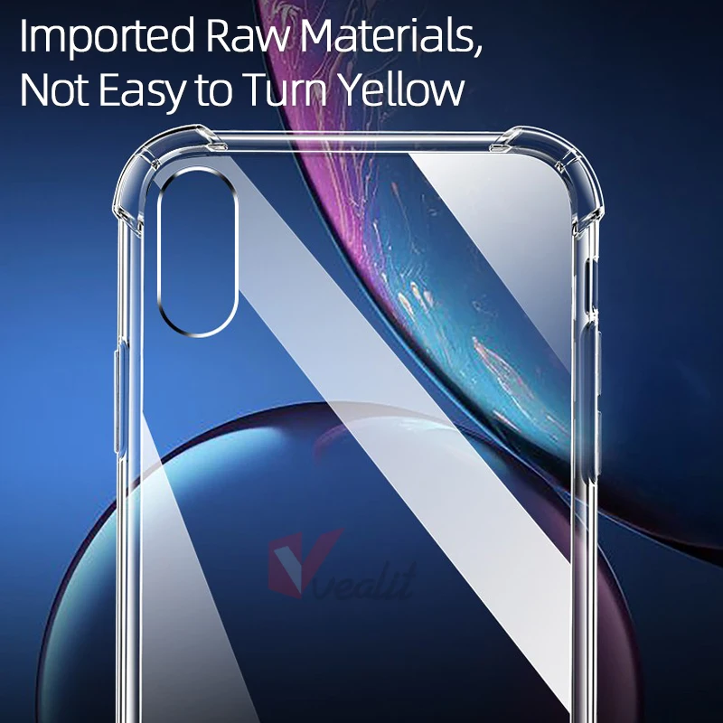 Transparent Airbag Anti-fall Protective Case for OPPO Reno 4 3 Find X2 X3 X5 Pro A52 A72 A92S A91 R9S Plus F15 F11 F9 Back Case