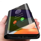 Умный зеркальный флип-чехол для samsung galaxy a22 a 22 22a 2021