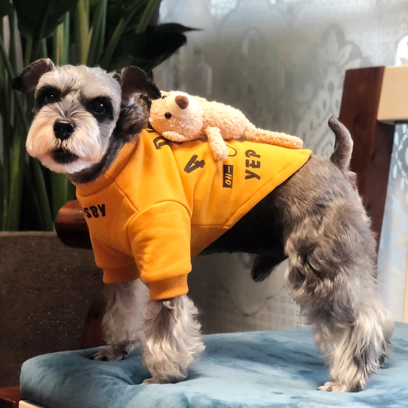 

Dog clothes small dog cute cat clothes winter clothes dog christmas clothes warm Teddy clothes autumn and winter