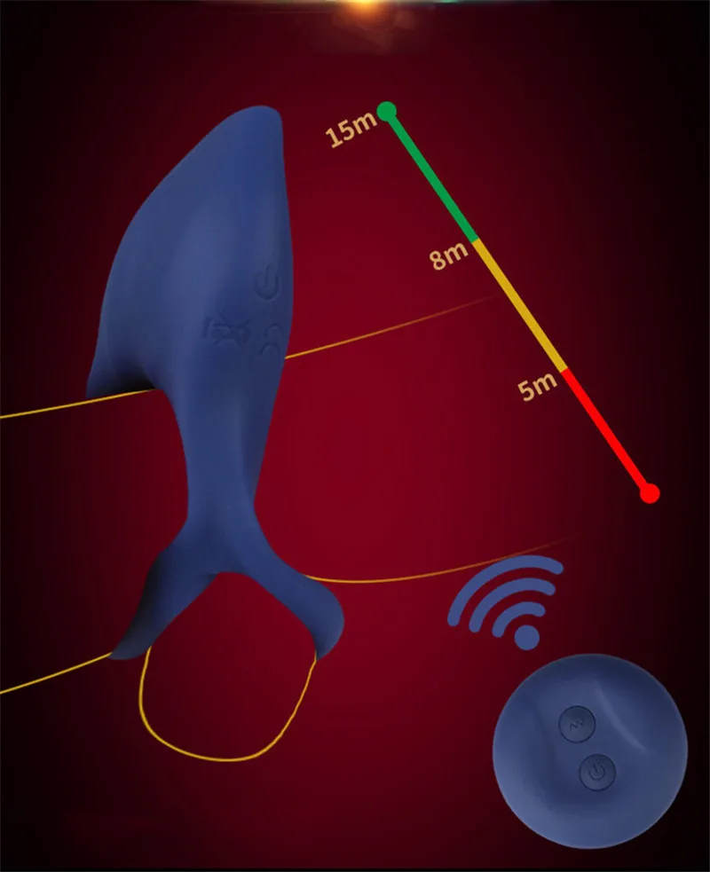 Новый беспроводной пульт дистанционного управления вибратор силиконовый рукав