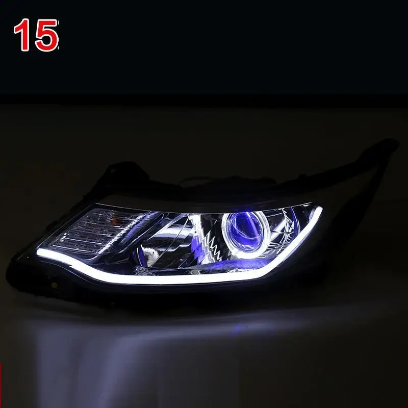 Cob Automovil Assessoires Drl дневные ходовые Luces Para Авто Стайлинг светодиодные фары