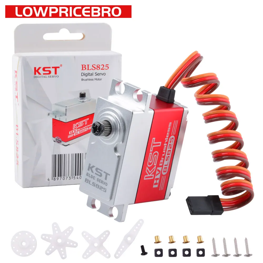 

KST BLS825 35 кг HV бесщеточный цифровой серводвигатель для вертолета самолета радиоуправляемого автомобиля рука робота