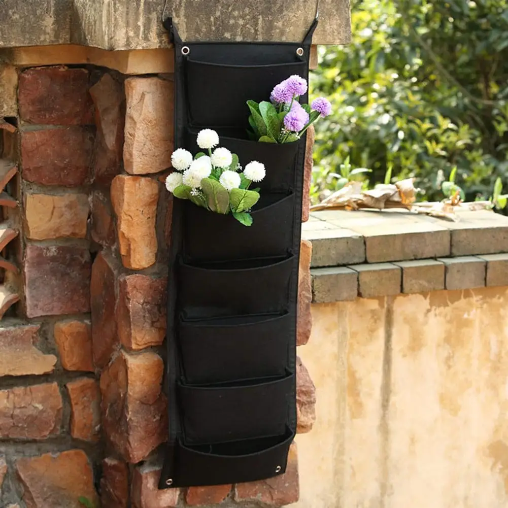 7 MultilayeredCVertical сад горшок для помещений на открытом воздухе травы декора сада Ootted