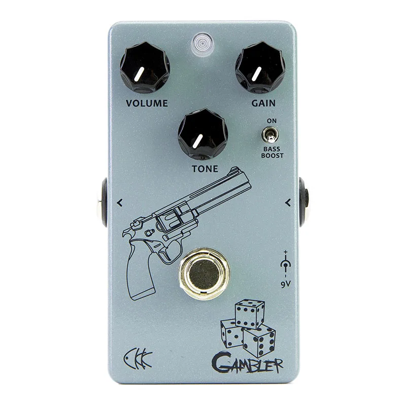 

CKK Gambler High-Gain Overdrive Guitar Effect Pedal Electric Effects Guitar Parts Accessory CKK CL108
