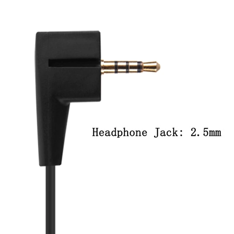 

AXYB 3.5/2.5mm Plug Replacement Cable Compatible with HD438 HD439 HD461G HD461i HD471i Headphones