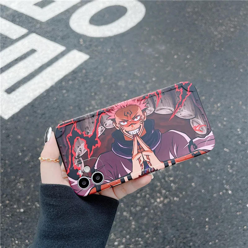

Чехол для телефона juютсу Kaisen Itadori Yuji для Iphone 12 Pro Max X XR XS MAX 6 7 8 Plus 11 Pro Max