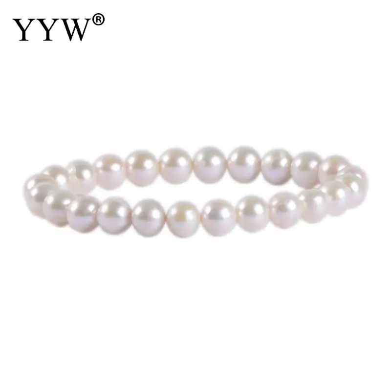 

Natural Stone Bracelet 8mm Round Ball Beads Beaded Wristband Bracelet For Women Men Length About 7.1 Inch Real Stone Bracelet