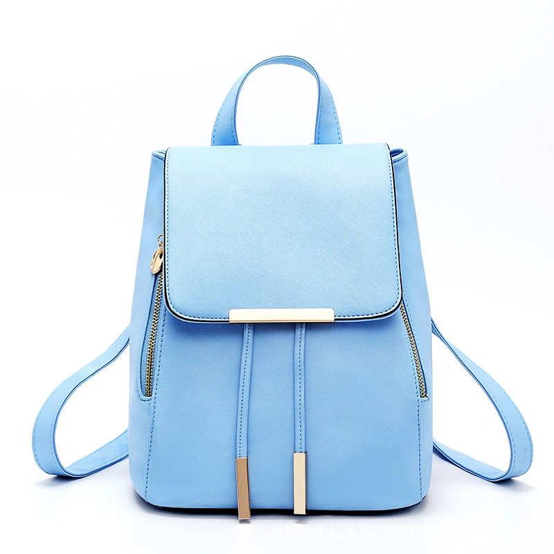 

Women Pu Leather Female Backpacks Teenager School Bags Mochila Feminina Rucksack Mochilas Mujer