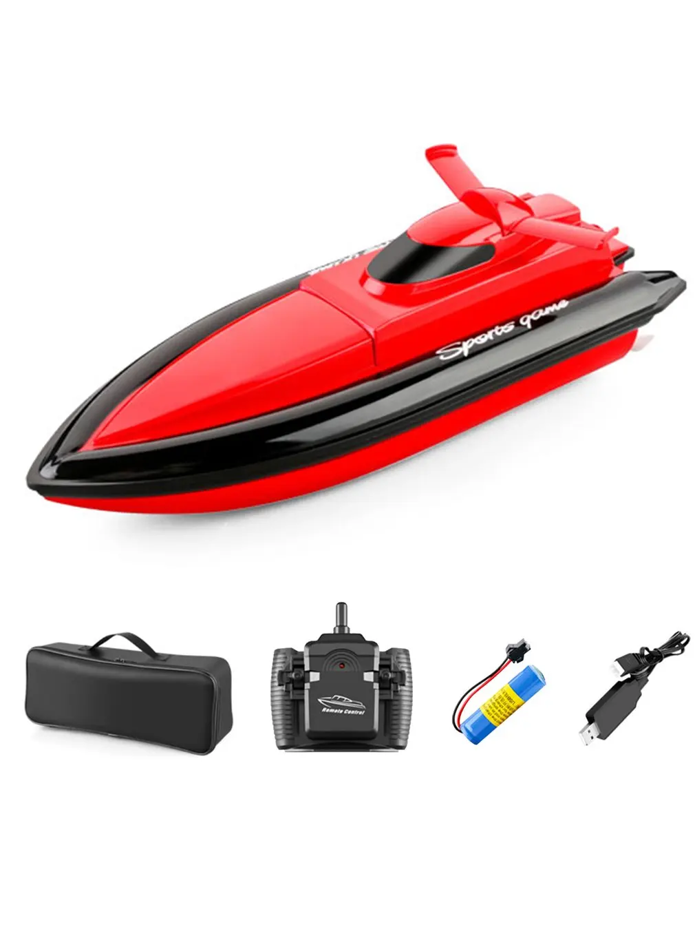 

800 High Speed RC Boat Remote Control Race Boat 4Channels 2.4G Waterproof Rc Ship Children Toys For Pools Lakes RC