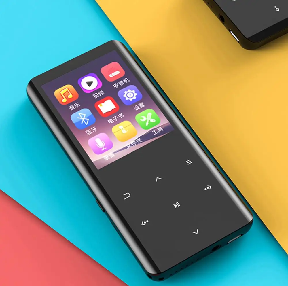 Mp3-плеер RUIZU D18 с Bluetooth Hi-Fi плеер без потерь Портативный аудиоплеер 32 Гб динамиком