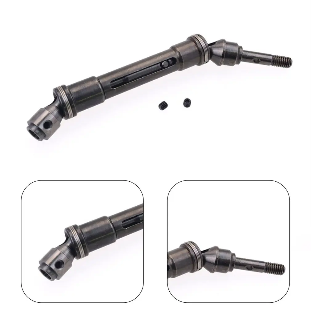 

4pcs/set Durable Front And Rear Universal Drive Shaft Assembly Harder Steel Remote Control Car Accessories