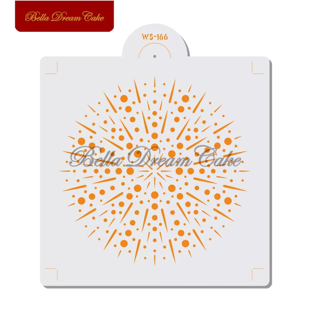 

Shine Sky Pattern Wall Stencil Cake Tool Layering Stencils DIY Painting Scrapbook Coloring Embossing Album Home Decor Template