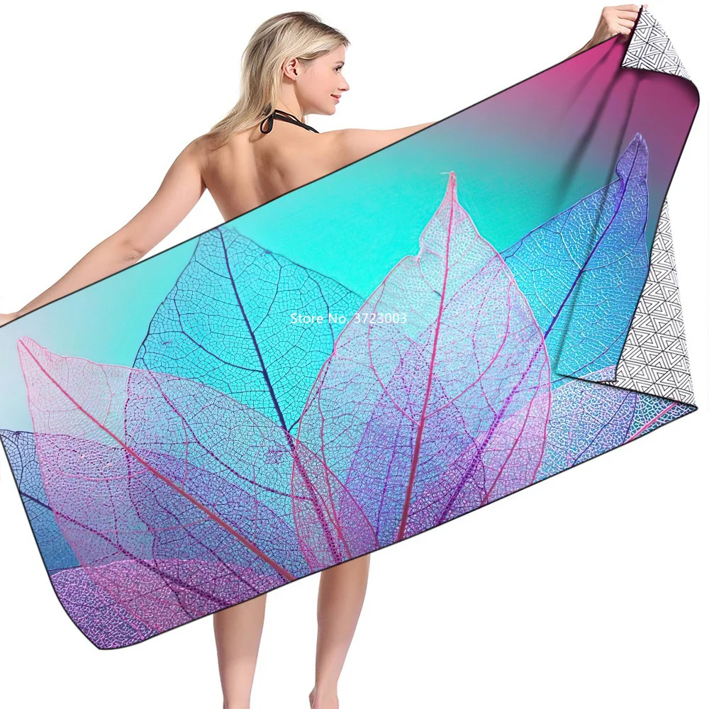 

Пляжное полотенце Dreamlike с 3D Цифровым принтом, быстросохнущее поглощающее воду прямоугольное для взрослых и детей, для улицы