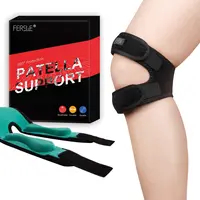 Patella Knee Strap Adjustable Anti-Slip Knee Pain Relief Support for Sport Injury Joint Pain Patella Stabilizer for Sports
