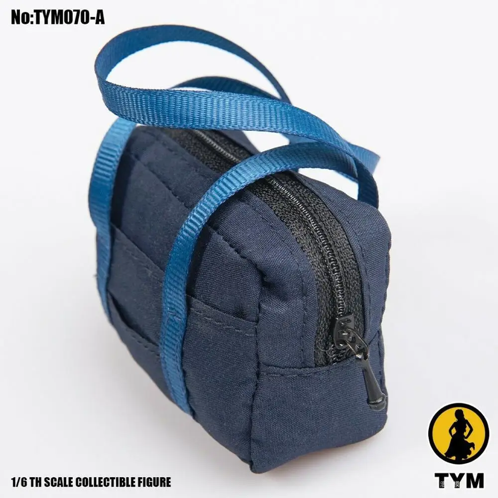 

TYM070 1/6th Soldier Figure Model Access Student Fashion Travel Balck Bag Toys