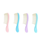 Милая плоская расческа для распутывания женских волос, портативная Косметическая щетка для укладки волос, Парикмахерская щетка, Антистатическая