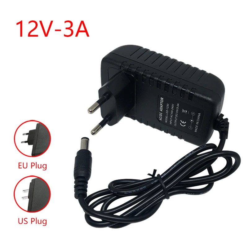 Адаптер питания преобразователь переменного тока 5 В 6 в 8 9 12 13 24 36 48 1 А 2 3 вход 220