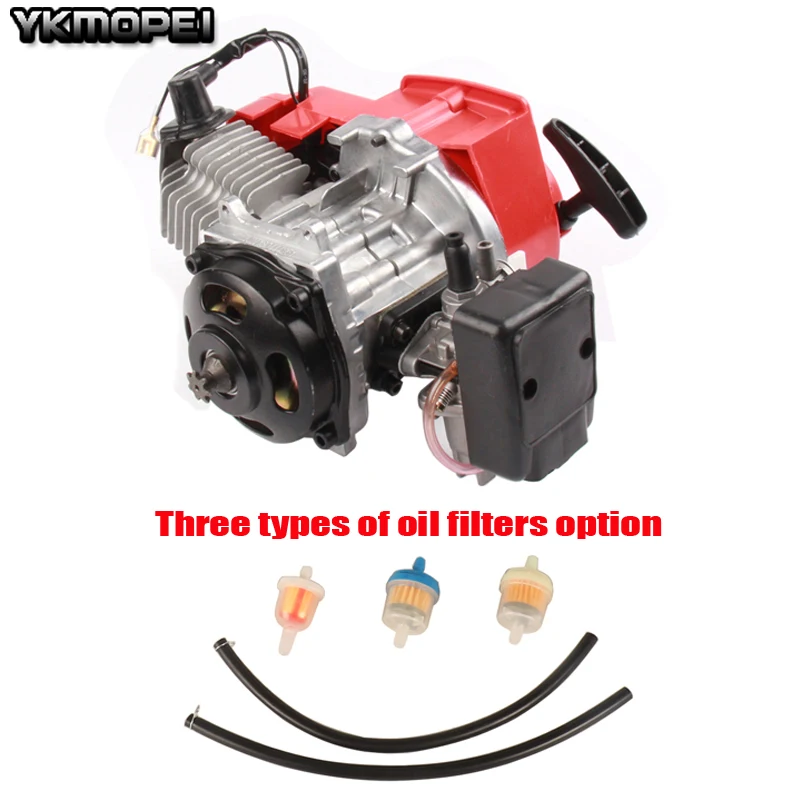 Мотоцикл 47cc 49cc 2 тактный Пусковой двигатель для мини карманного внедорожного