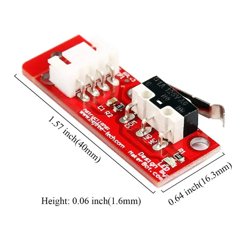 Высококачественный концевой выключатель для Arduino + механический 3D-принтера RAMPS 1 4